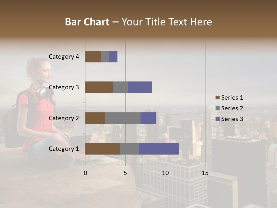 Panorama Computer Beauty PowerPoint Template