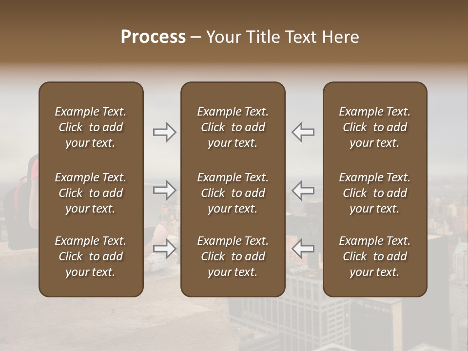 Panorama Computer Beauty PowerPoint Template