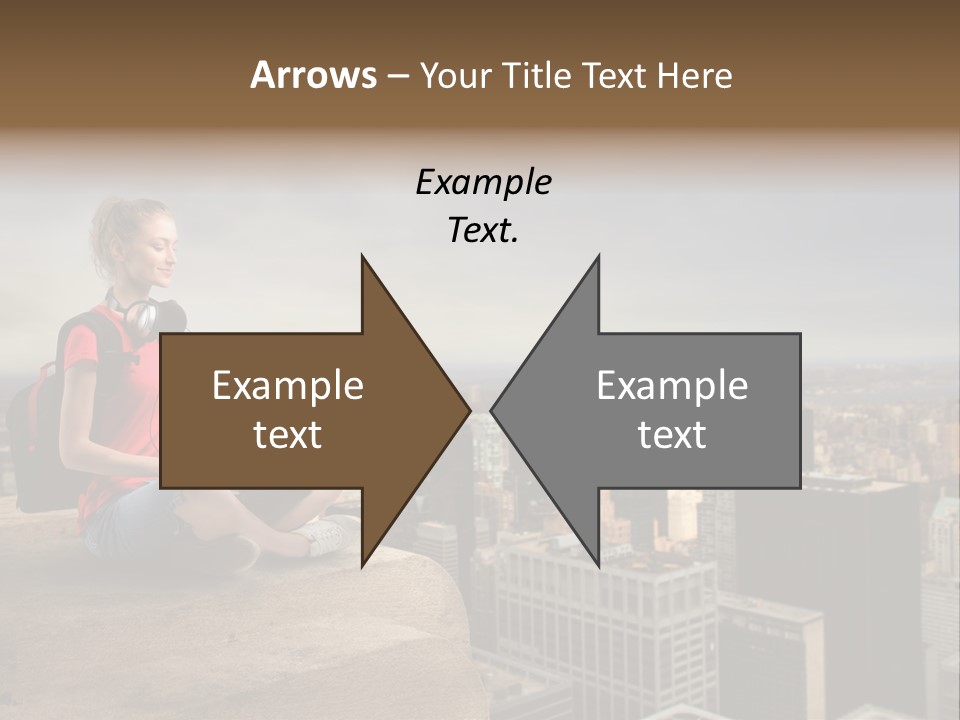 Panorama Computer Beauty PowerPoint Template