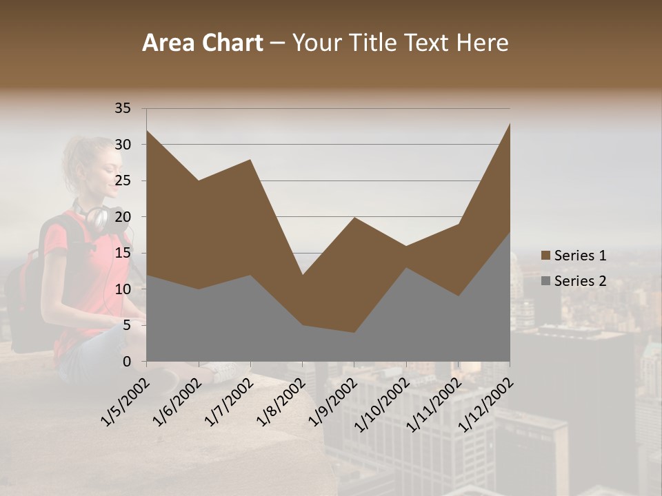 Panorama Computer Beauty PowerPoint Template