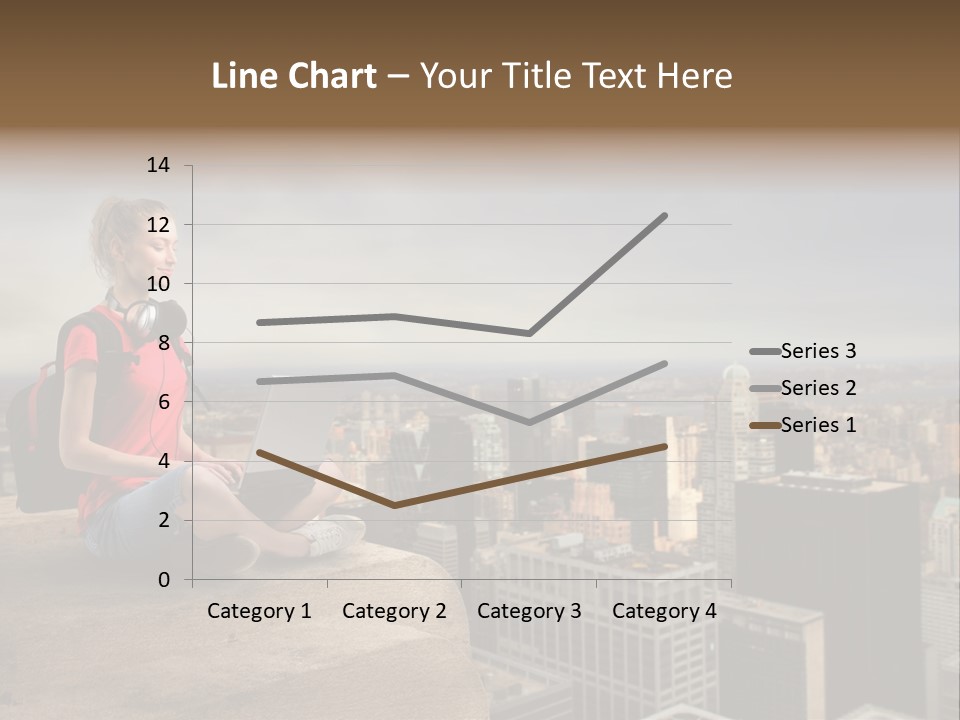 Panorama Computer Beauty PowerPoint Template
