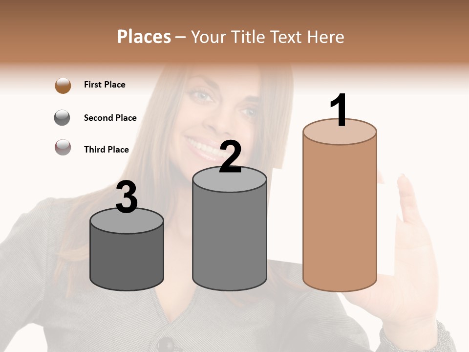 Advertisement Group Paper PowerPoint Template