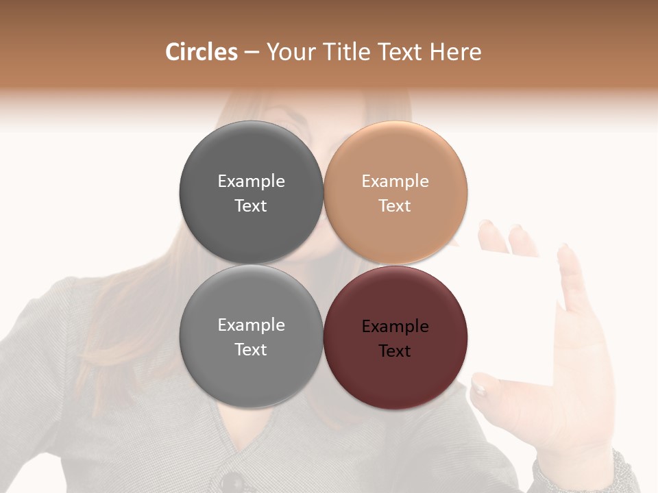 Advertisement Group Paper PowerPoint Template