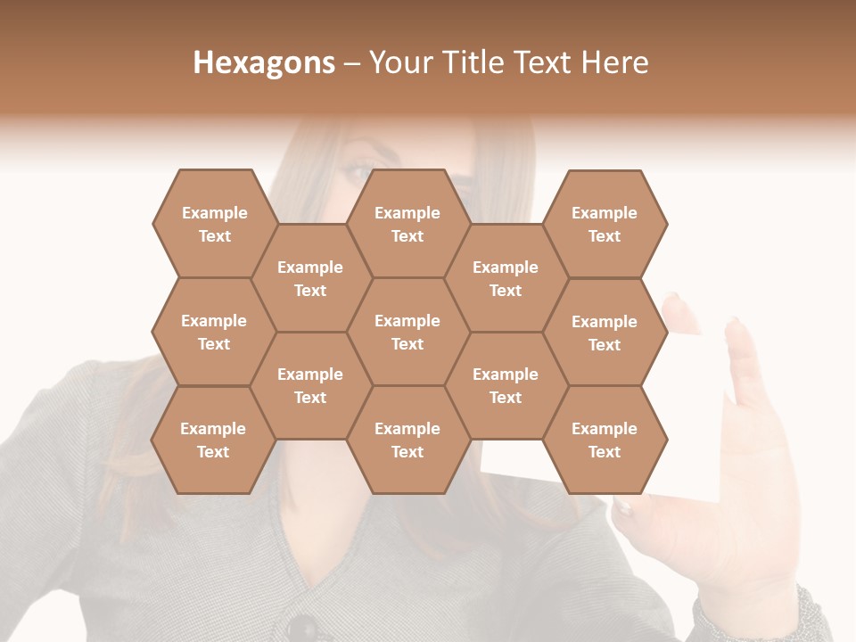 Advertisement Group Paper PowerPoint Template