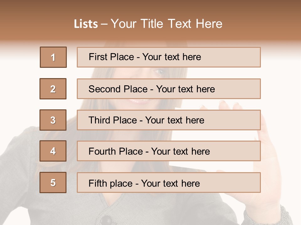 Advertisement Group Paper PowerPoint Template