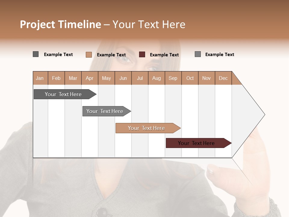 Advertisement Group Paper PowerPoint Template
