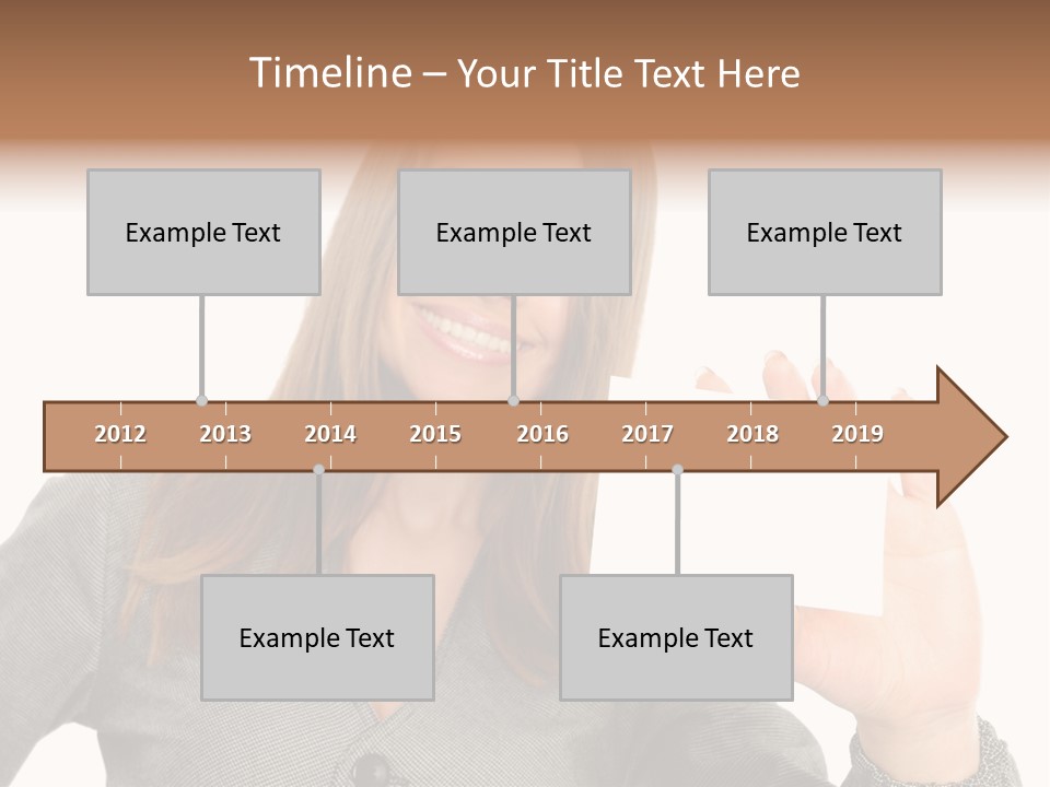 Advertisement Group Paper PowerPoint Template