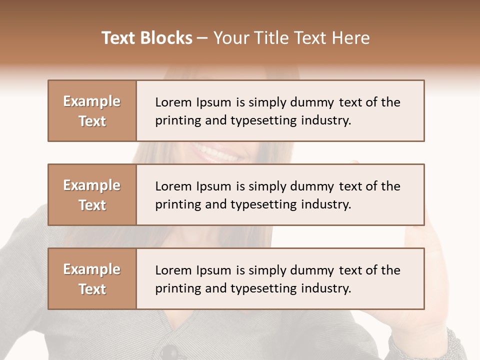 Advertisement Group Paper PowerPoint Template