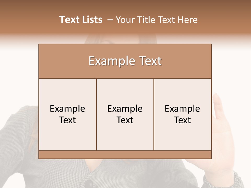Advertisement Group Paper PowerPoint Template