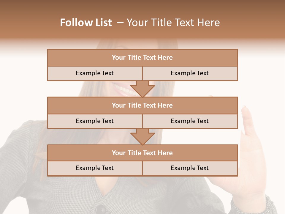Advertisement Group Paper PowerPoint Template