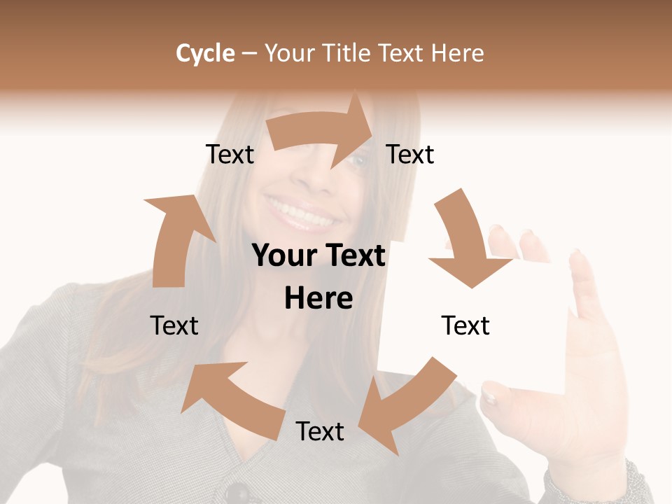 Advertisement Group Paper PowerPoint Template