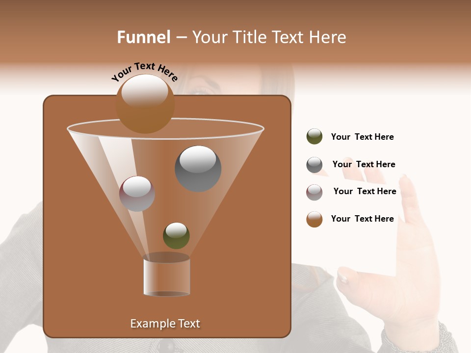Advertisement Group Paper PowerPoint Template