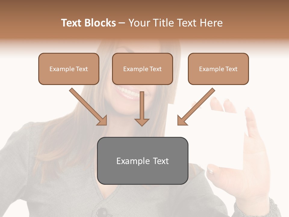 Advertisement Group Paper PowerPoint Template