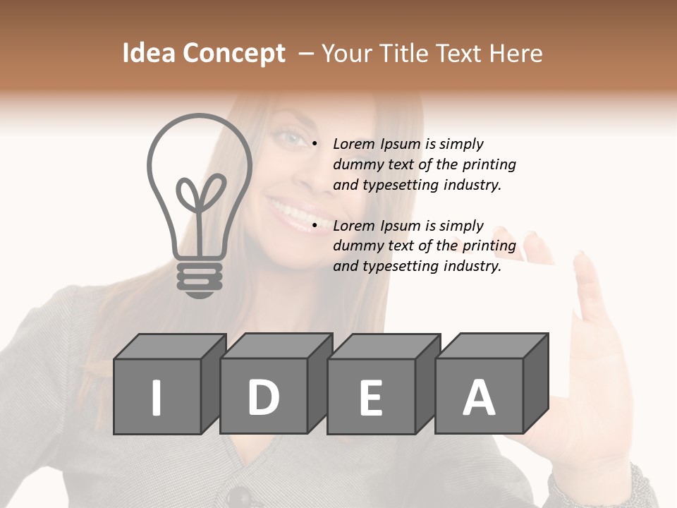 Advertisement Group Paper PowerPoint Template