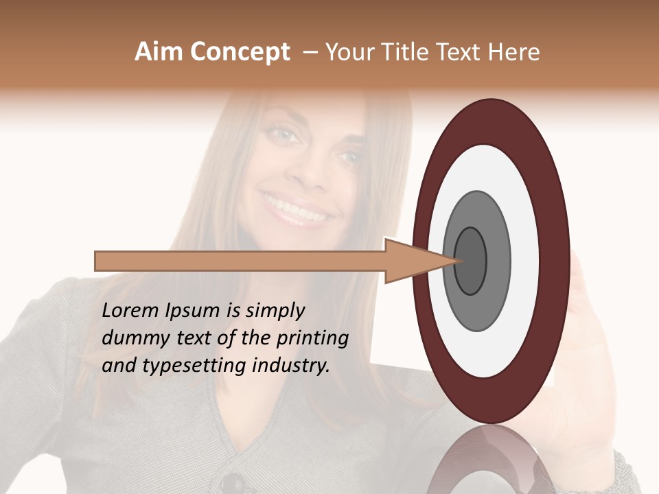 Advertisement Group Paper PowerPoint Template