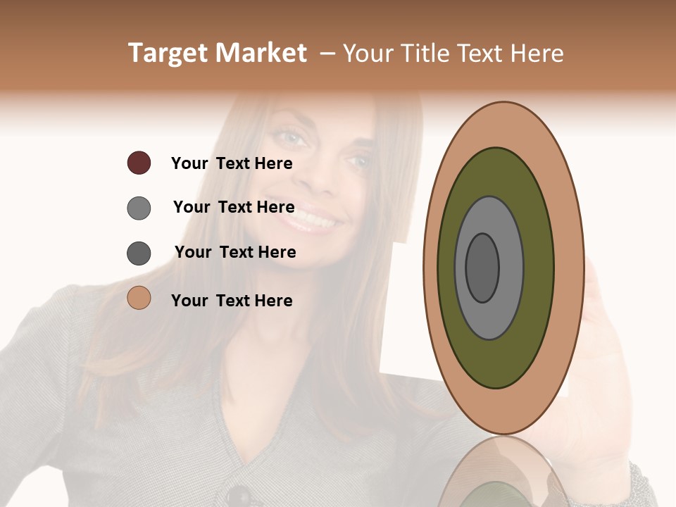 Advertisement Group Paper PowerPoint Template