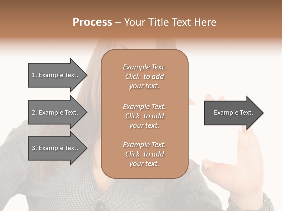 Advertisement Group Paper PowerPoint Template