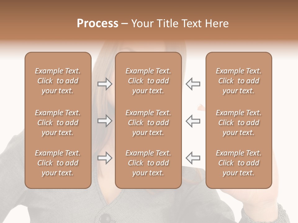 Advertisement Group Paper PowerPoint Template