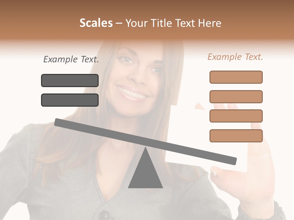 Advertisement Group Paper PowerPoint Template