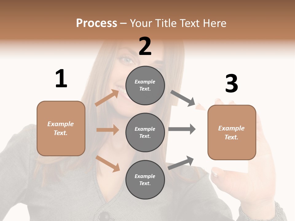 Advertisement Group Paper PowerPoint Template