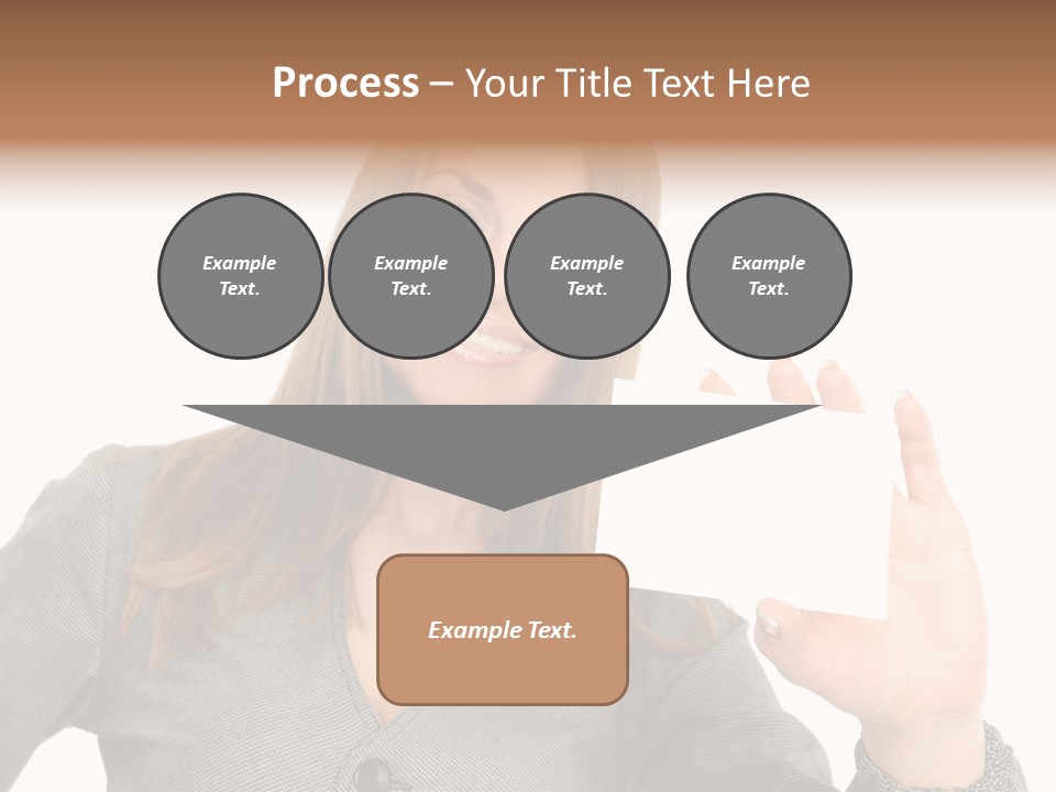 Advertisement Group Paper PowerPoint Template