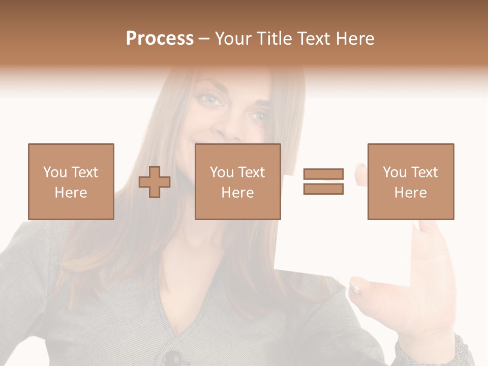 Advertisement Group Paper PowerPoint Template