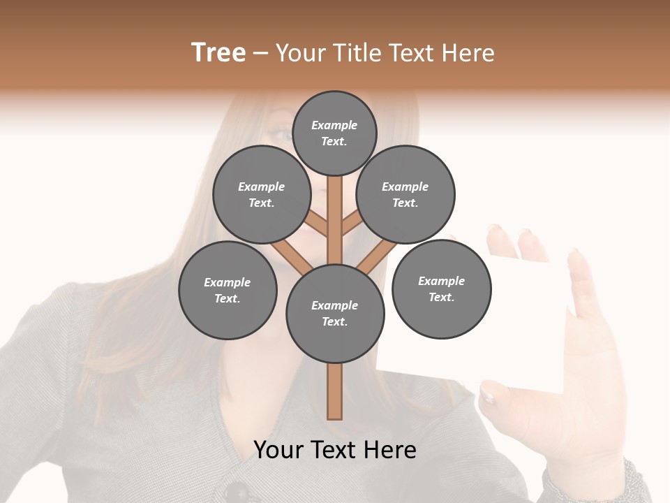 Advertisement Group Paper PowerPoint Template