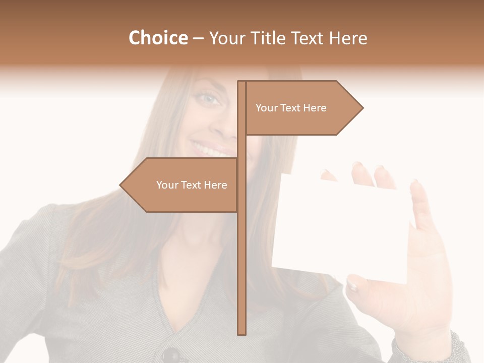Advertisement Group Paper PowerPoint Template