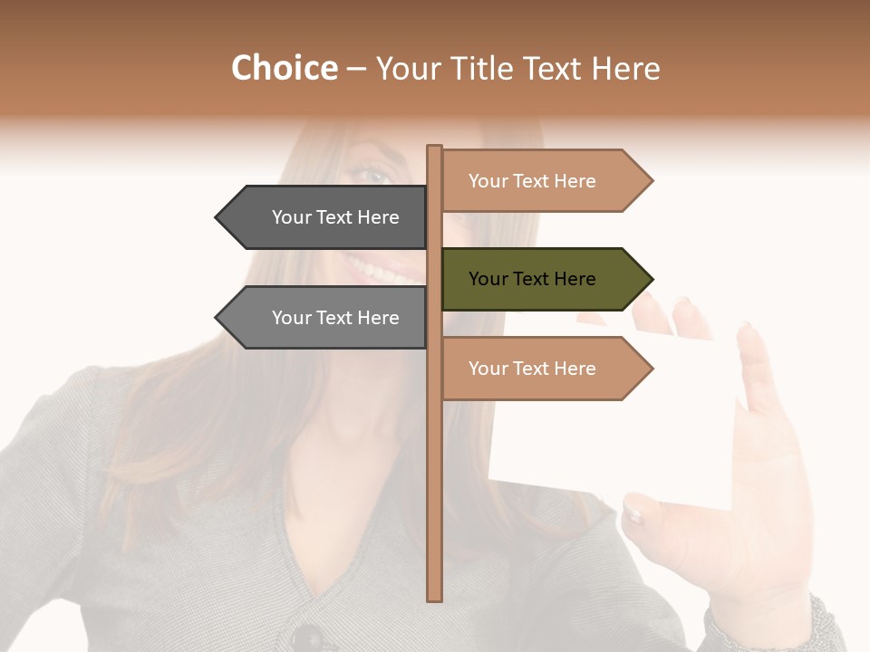 Advertisement Group Paper PowerPoint Template