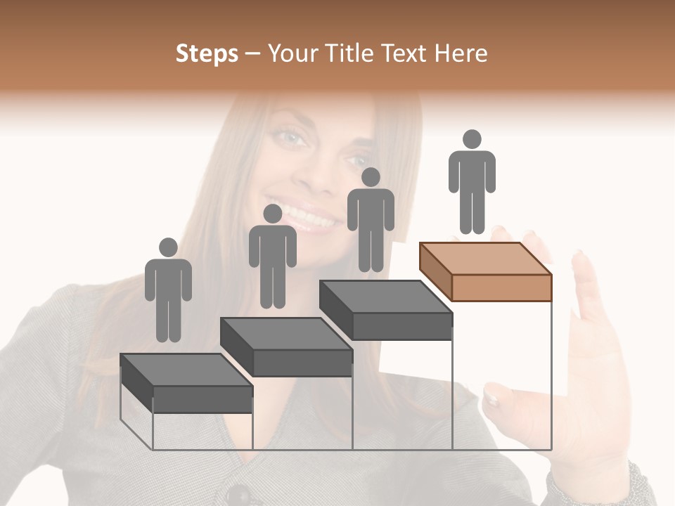 Advertisement Group Paper PowerPoint Template