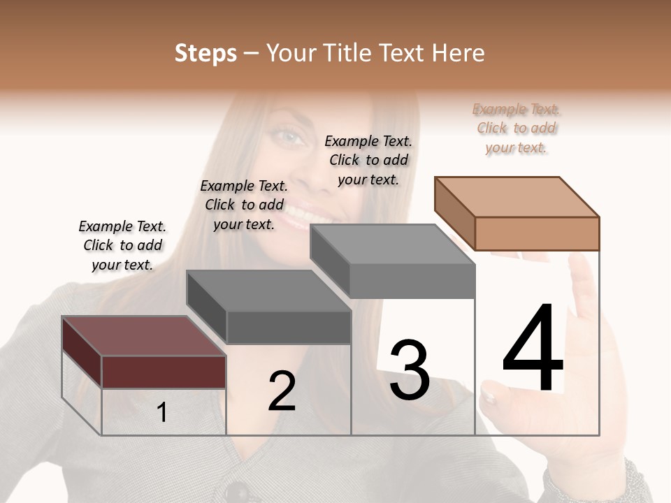 Advertisement Group Paper PowerPoint Template