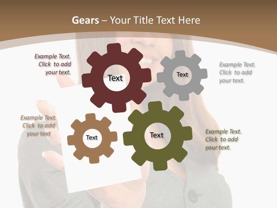 Girl  Young PowerPoint Template