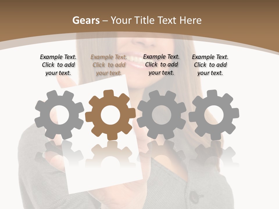 Girl  Young PowerPoint Template