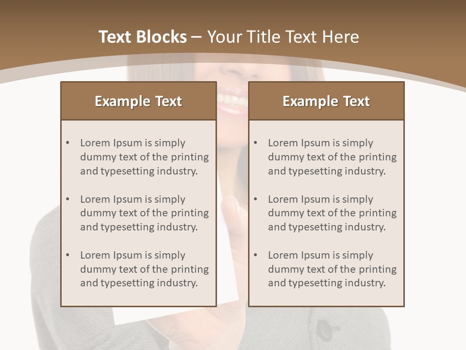 Girl  Young PowerPoint Template