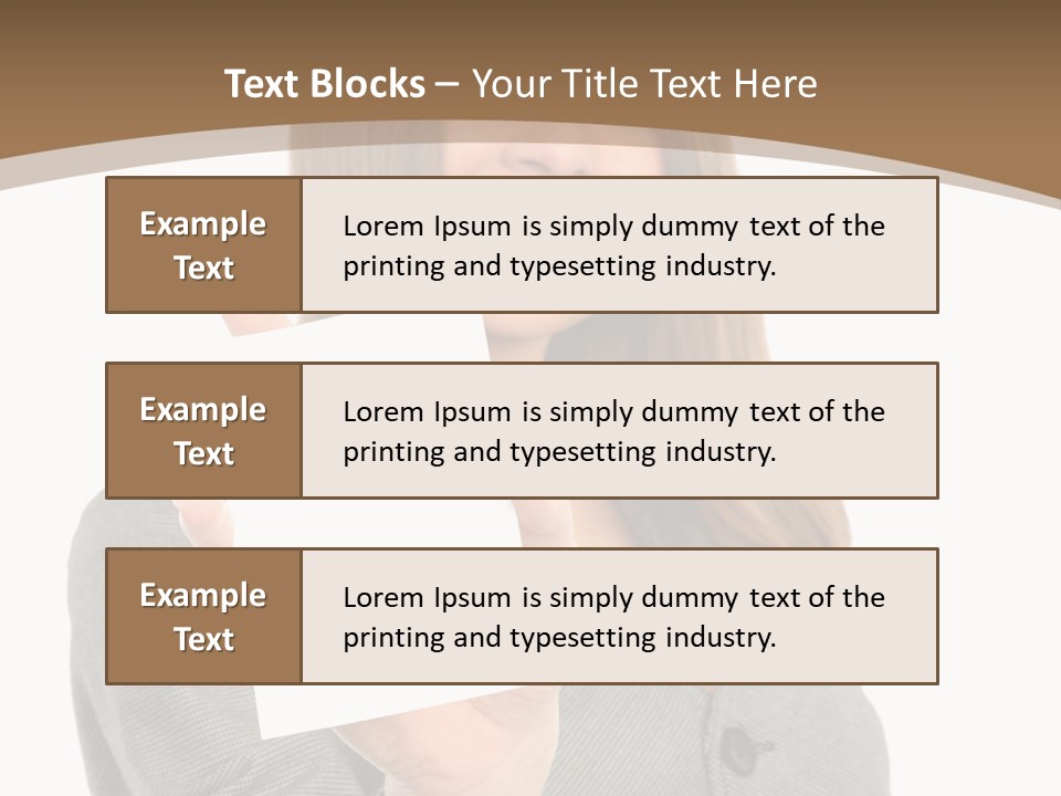 Girl  Young PowerPoint Template