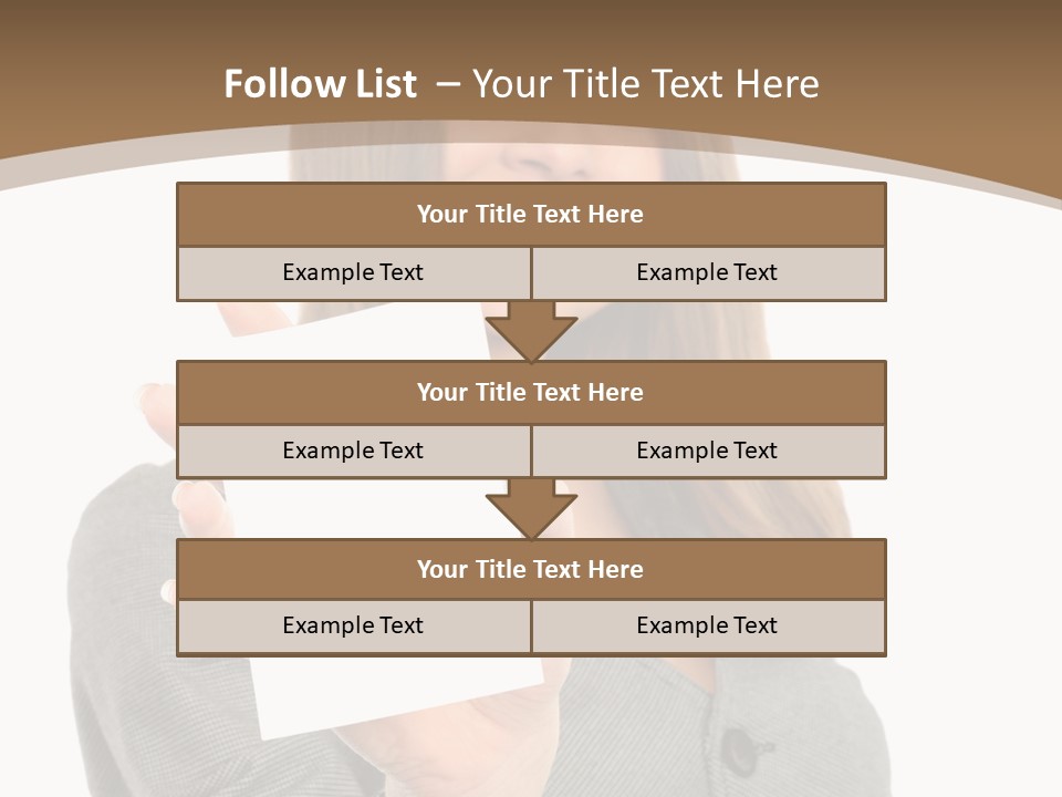 Girl  Young PowerPoint Template