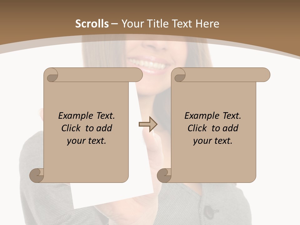 Girl  Young PowerPoint Template