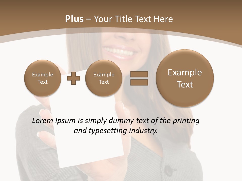 Girl  Young PowerPoint Template