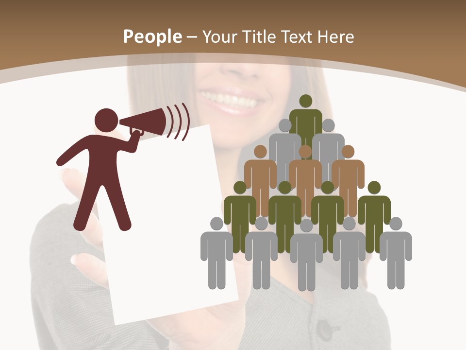 Girl  Young PowerPoint Template