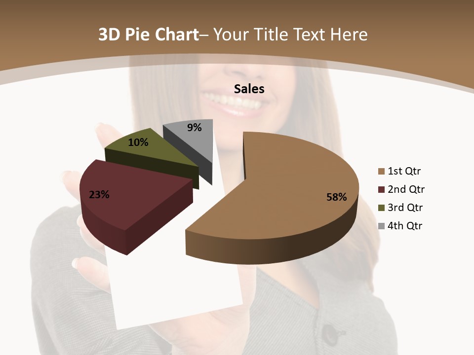 Girl  Young PowerPoint Template