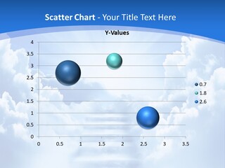 A Stairway Leading To The Sky With Clouds In The Background PowerPoint Template