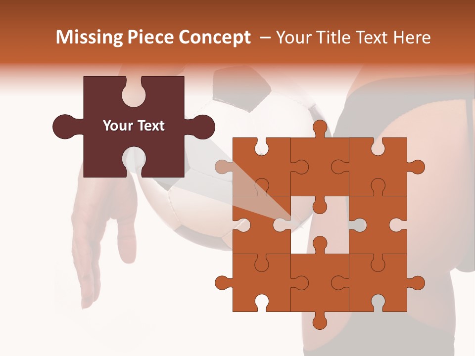 Youth Person Foot PowerPoint Template