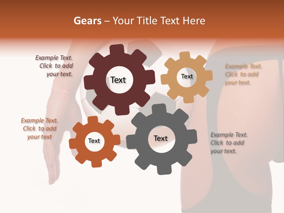 Youth Person Foot PowerPoint Template