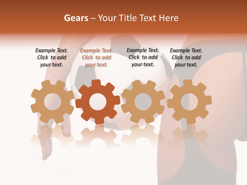 Youth Person Foot PowerPoint Template