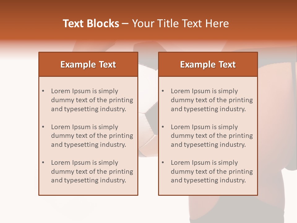 Youth Person Foot PowerPoint Template