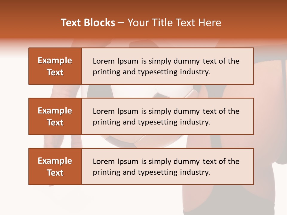Youth Person Foot PowerPoint Template