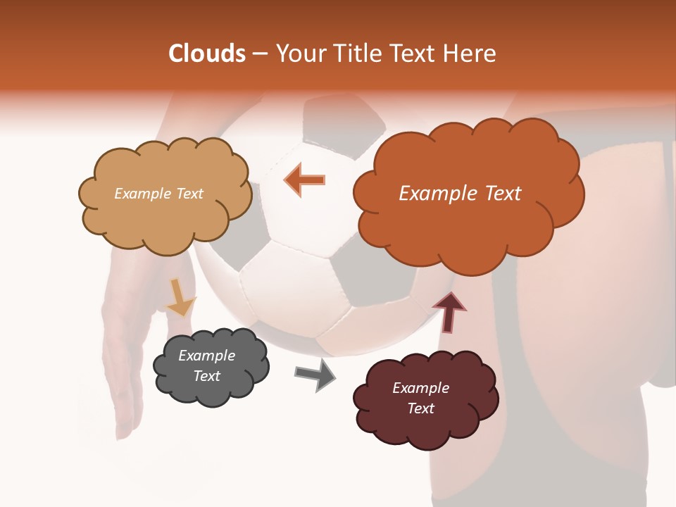 Youth Person Foot PowerPoint Template