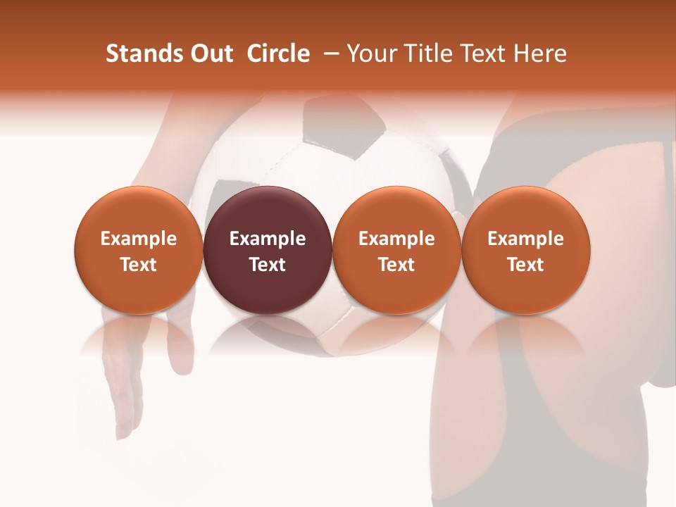 Youth Person Foot PowerPoint Template