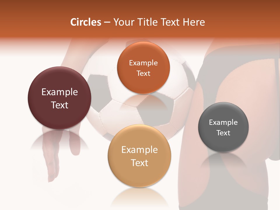 Youth Person Foot PowerPoint Template