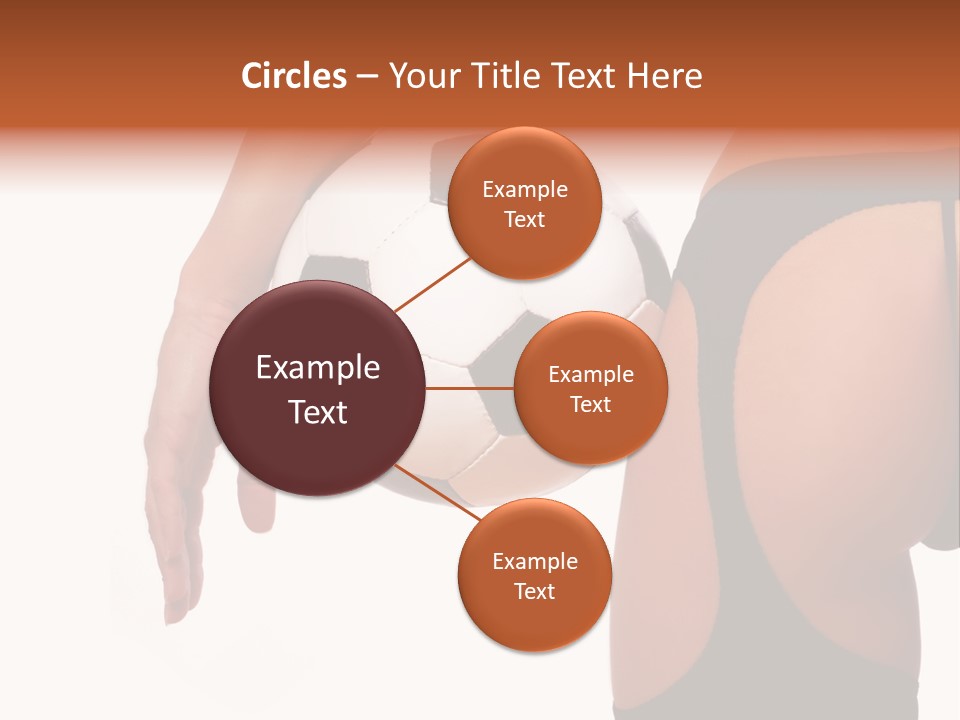 Youth Person Foot PowerPoint Template